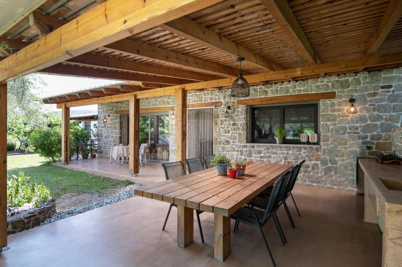 Paralia Sikias Villa Menie - Golden Fig Sykia Lodge מראה חיצוני תמונה