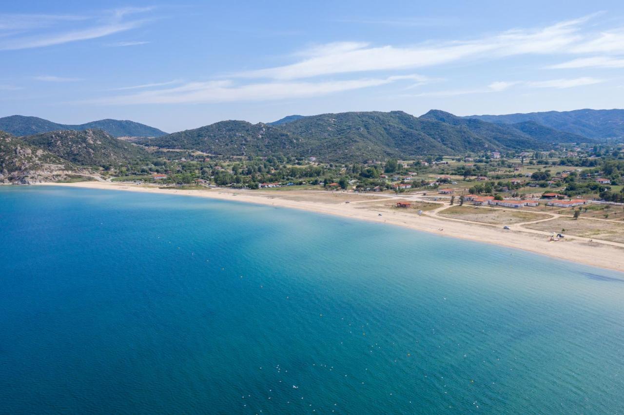 Paralia Sikias Villa Menie - Golden Fig Sykia Lodge מראה חיצוני תמונה