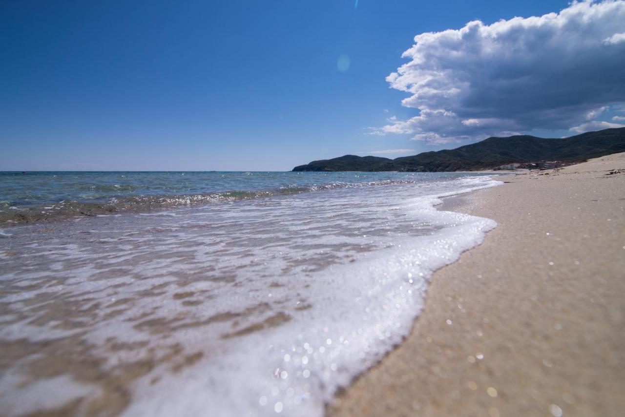 Paralia Sikias Villa Menie - Golden Fig Sykia Lodge מראה חיצוני תמונה